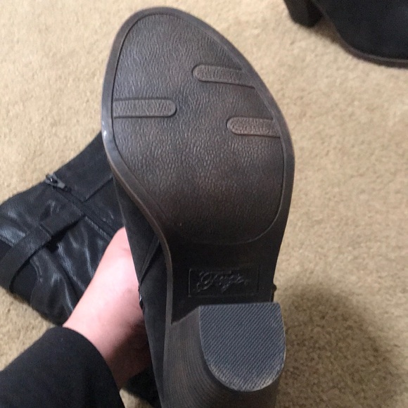 🌸NEW🌸 Fergie Fergalicious Warren Black Boots - Picture 7 of 15